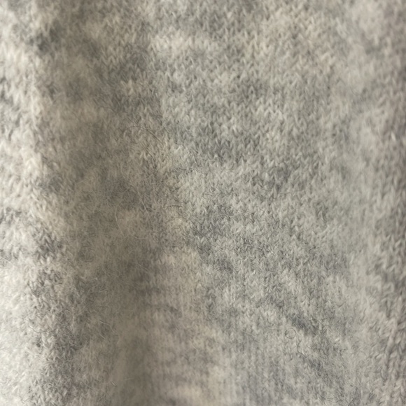 Madewell Long Grey Cardigan in Cozy Wool & Alpaca Blend Yarn sz S Lounge - Picture 4 of 11